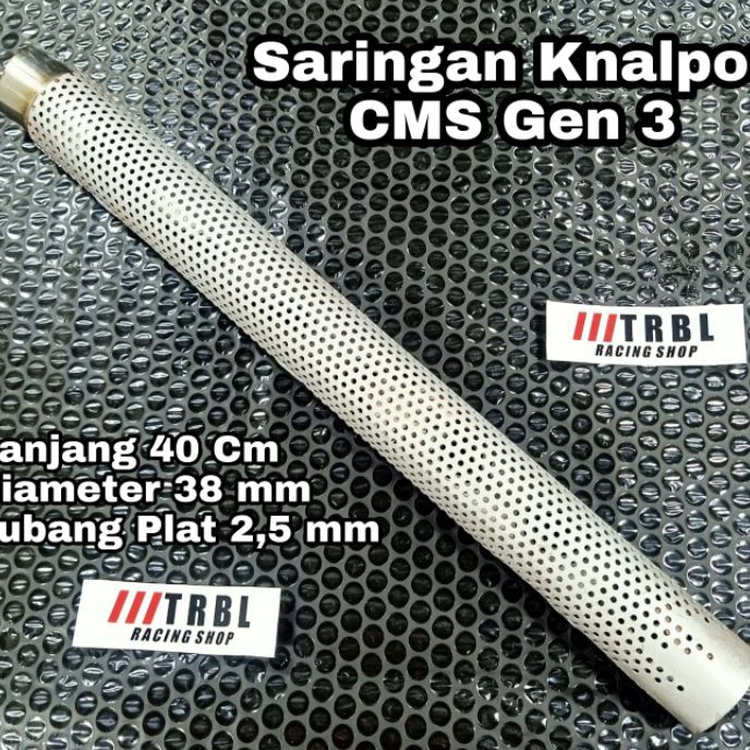 Special - SARINGAN KNALPOT CMS Gen 3 | Inlet 38 | Vario 125/150, Beat, Mio, N-Max, Pcx 150/160 DLL, 