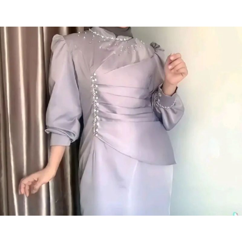 dress kondangan slim#dress wanita terbaru#