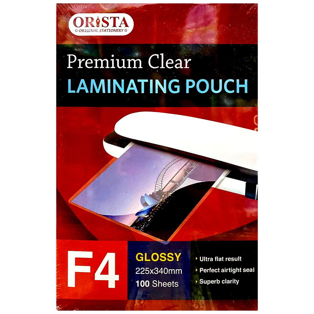 

Laminating Film F4 / Plastik Laminating / pouch Orista 80 Micron