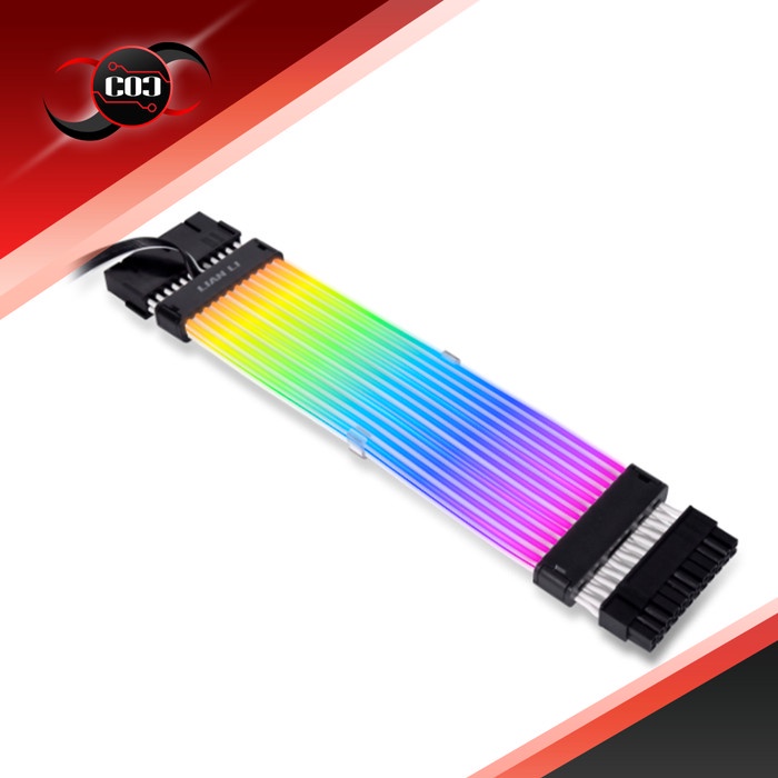 Terlaris Lian Li Strimer Plus V2 Argb 24 Pin Psu Cable