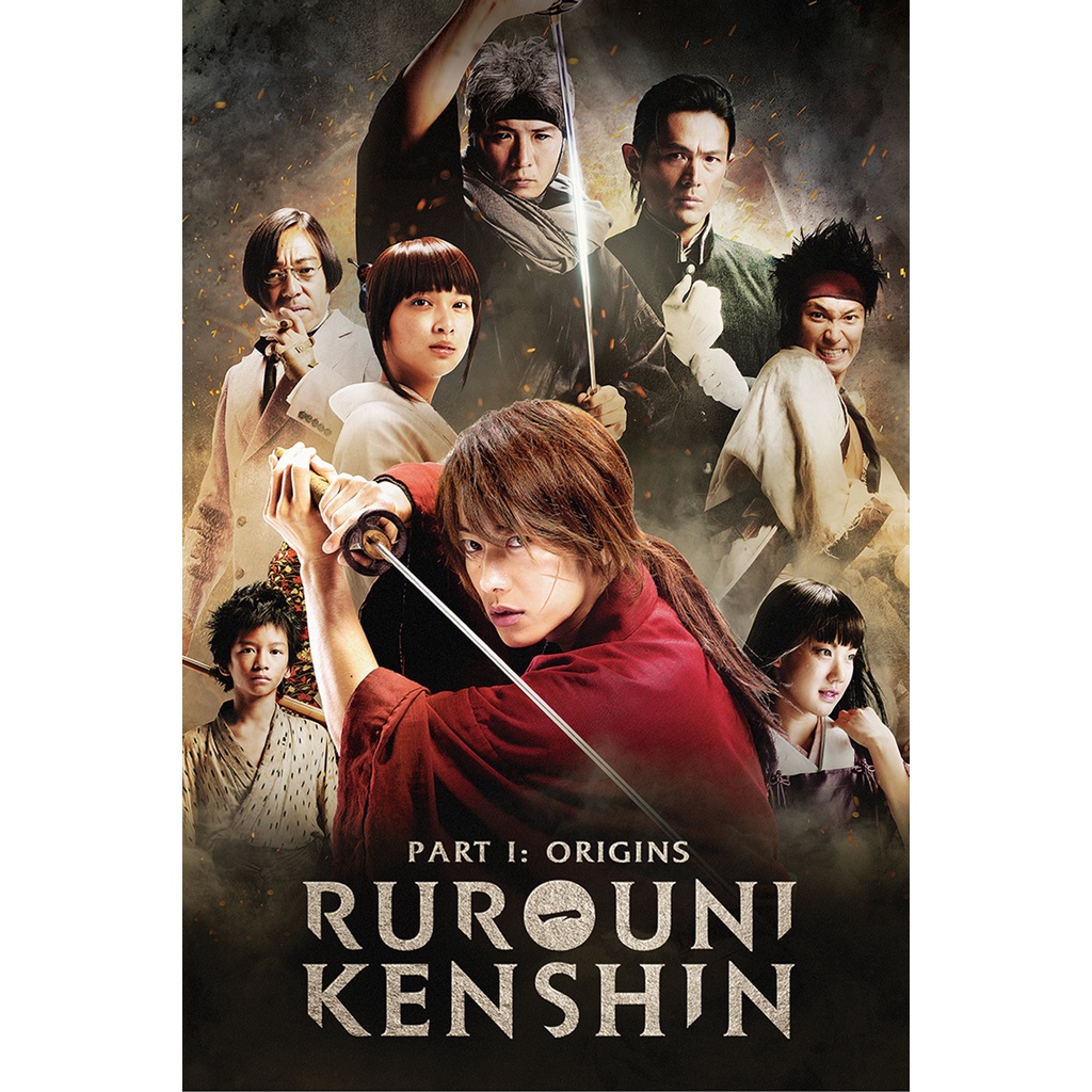 DVD Kaset Rurouni Kenshin Origins (2012)