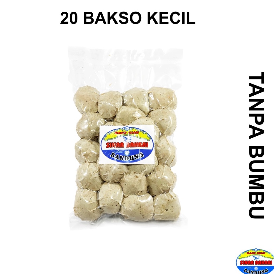 

XCSB9257 8.8 BAKSO / BASO IKAN SINAR BAHARI BANDUNG 20 Bakso Ikan Kecil