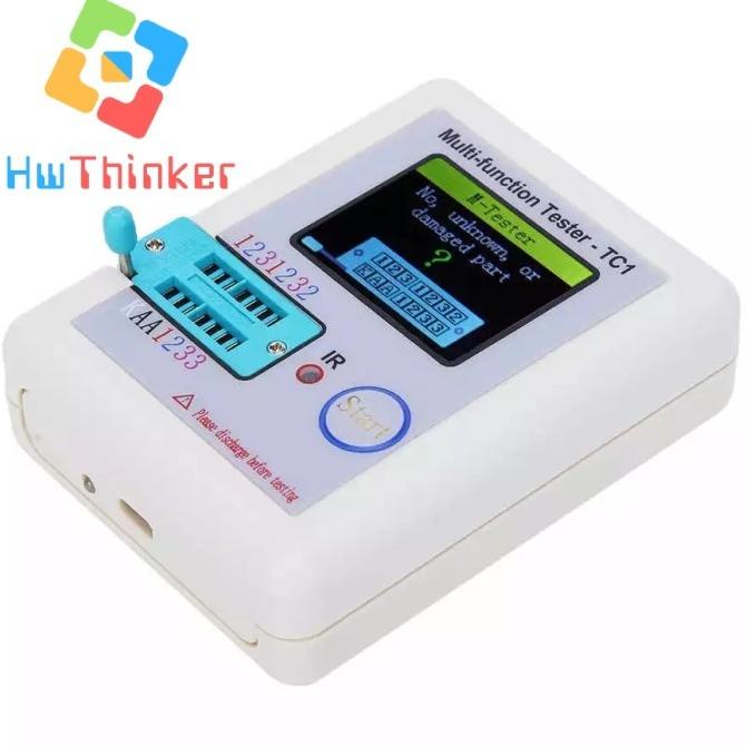 MULTI-FUNCTION TESTER TC1 LCR ESR METER TRANSISTOR ZENER KAPASITOR