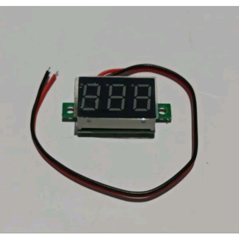 Mini DC Voltmeter Digital 2 Kabel