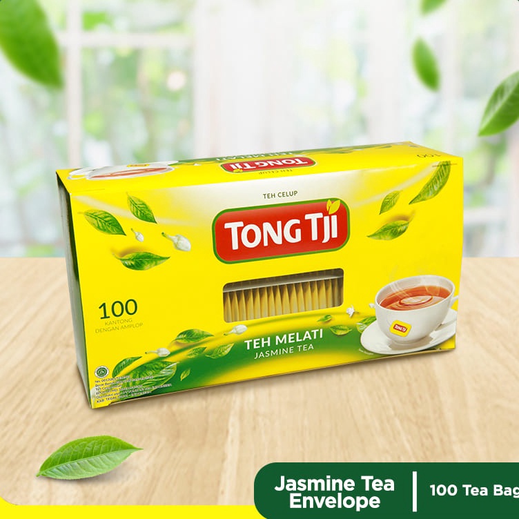 

PMLN9586 ✔ Tong Tji Jasmine Tea Teh Celup Dgn Amplop 1 pack (2 gr x 100 teabags)
