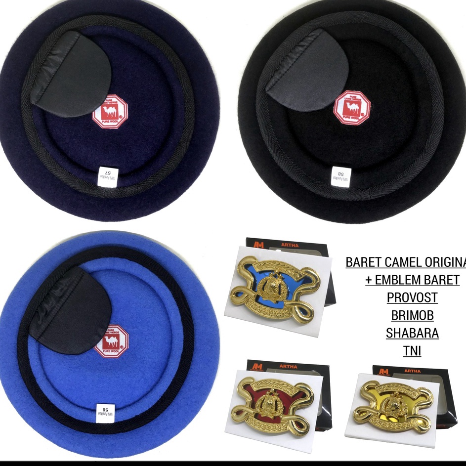 BDBC0953 Ready Stok BARET CAMEL ORIGINAL BARET CAMEL SHABARA BARET CAMEL PROVOST BARET CAMEL BRIMOB 