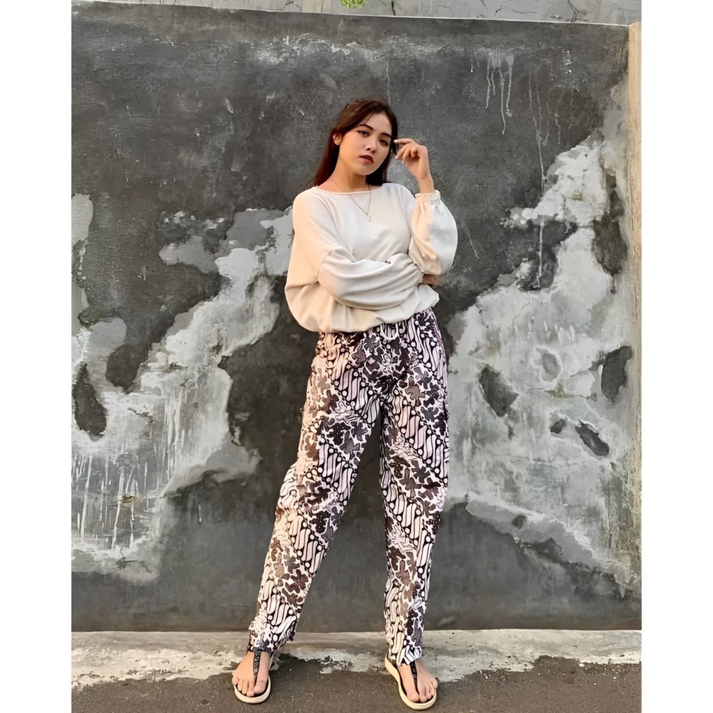 Celana Batik Boim Wanita Modern Dewasa  Betawi