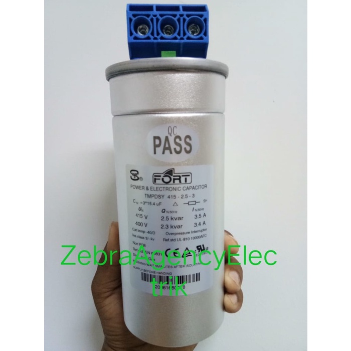 Capacitor 5 Kvar 415V Tmpdsy-415-5-3 Kapasitor 5Kvar 415 V T