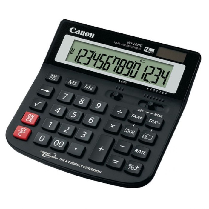 

Canon Kalkulator Desktop Ws 240Tc (14 Digit)
