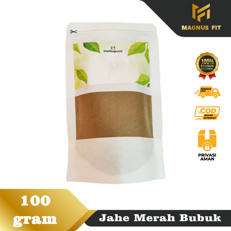 

☘️Magnus Fit☘️ Jahe Merah Bubuk Asli dan Murni Tanpa Campuran menjaga kesehatan tubuh