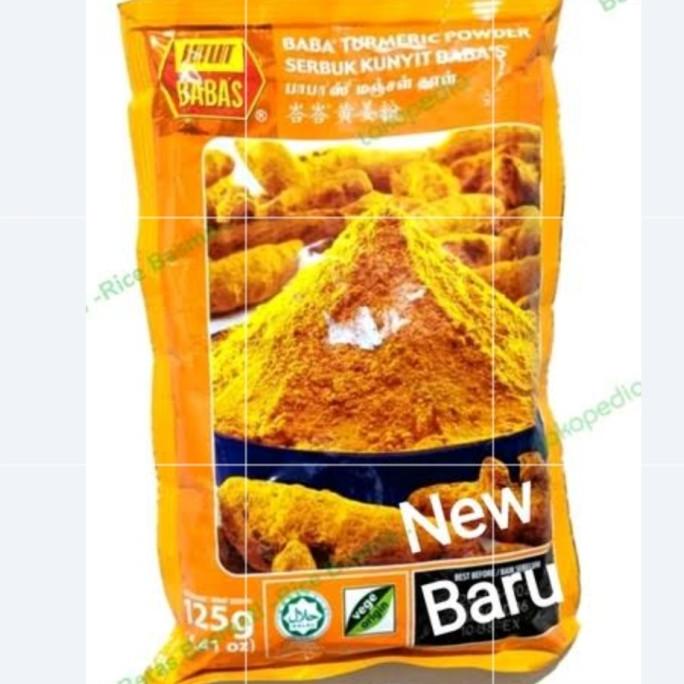 

!!!!!!] Babas Turmeric Powder/ Bumbu Kunyit Babas / Import Quality 125 gram