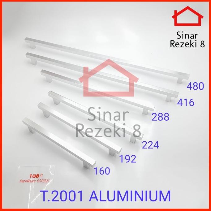$$$$] Handle Tarikan 2001 Aluminium Laci Pintu Lemari Minimalis Gagang Knob