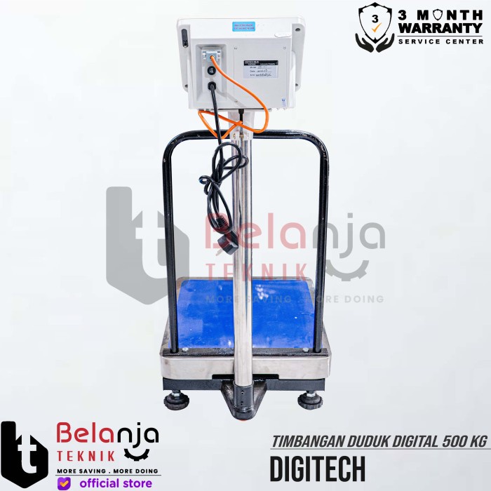 Digitech Timbangan Duduk Digital 500 kg Timbangan Digital 500kg keren