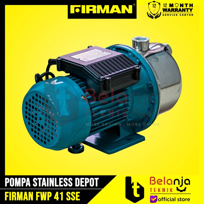 Firman FWP41SSE Pompa STAINLESS Steel Depot Air Minum FWP 41 SSE keren