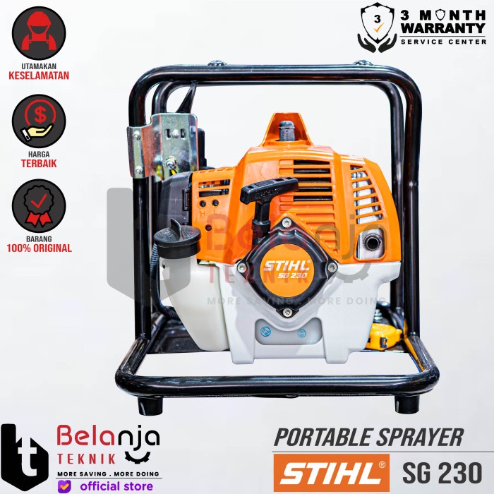STIHL Portable Sprayer SG 230 Mesin Semprot Air SG230 2 Tak max 40 Bar keren