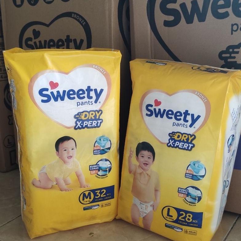 Terlaris 1 Ball Ready Pampers Popok Diapers Sweety Bronze  Pants Ukuran S M L Update 2023