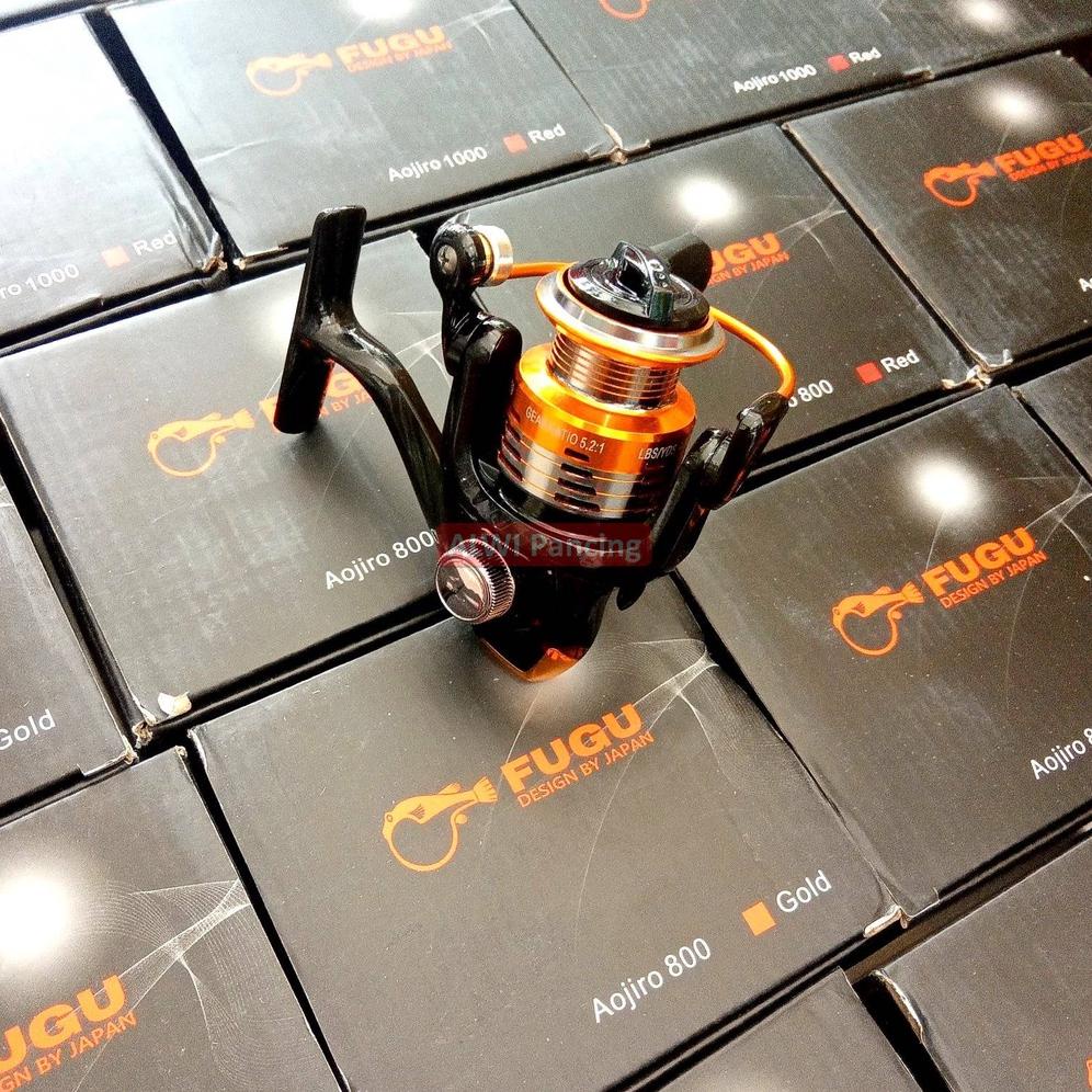 Diskon Reel Pancing Fugu Aojiro 1000 - 6000 (10 Ball Bearings)