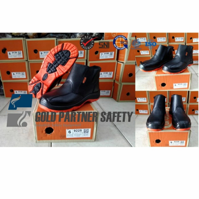 Ready  SEPATU SAFETY SHOES Dr. OSHA 9225 JAGUAR ANKLE BOOT % ORIGINAL HD