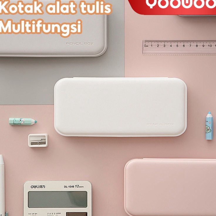 

NQDR4229 Stok terbaru Kotak Alat Tulis Portabel / Penyimpanan Tas Pena/Kotak Pensil Multifungsi/ Kotak Pena/Stationary box