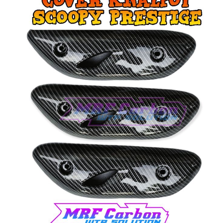 ↑❂❉ Cover knalpot scoopy 2021 carbon Tutup knalpot scoopy 2021 Super Promo