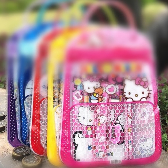 

KDST8431 (C6369] WJ183 Set Alat Tulis 7 in 1 / Tas Souvenir / Bingkisan Ulang Tahun Anak