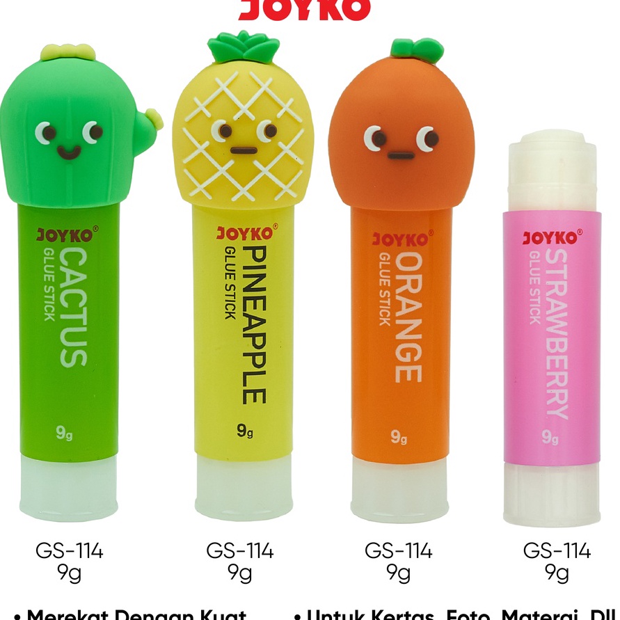 

FPTX0302 Terbaru 3.3 Glue Stick Lem Batang Joyko GS-114 9gr