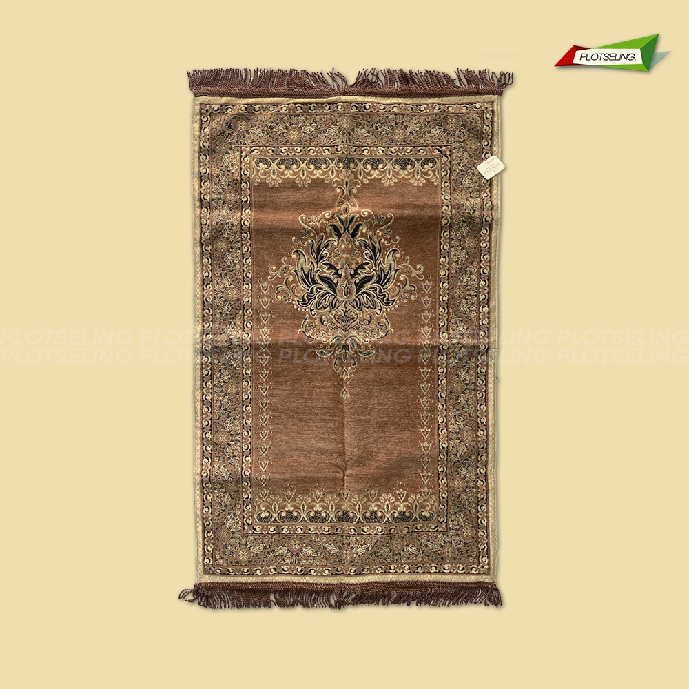 Sajadah Turkey Super Premium AYDIN GENOVA Ukuran 70 x 109 cm Sajadah Travel Besar Sajadah Beludru Halus Sejadah Souvenir Hari Raya