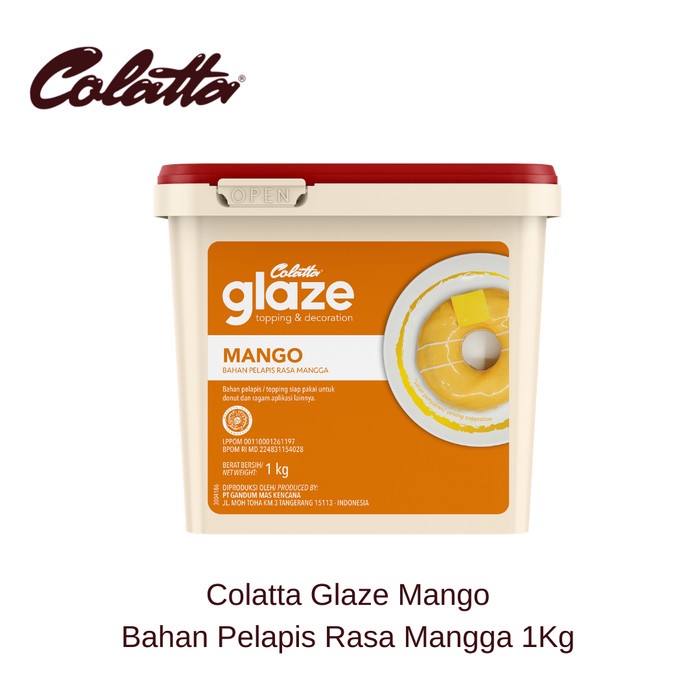 

COLATTA GLAZE MANGO - BAHAN PELAPIS RASA MANGGA 1KG