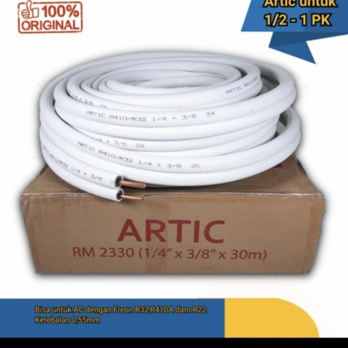Terlaris Pipa Ac Artic 1/2 Pk, 1 Pk (1 Meter)