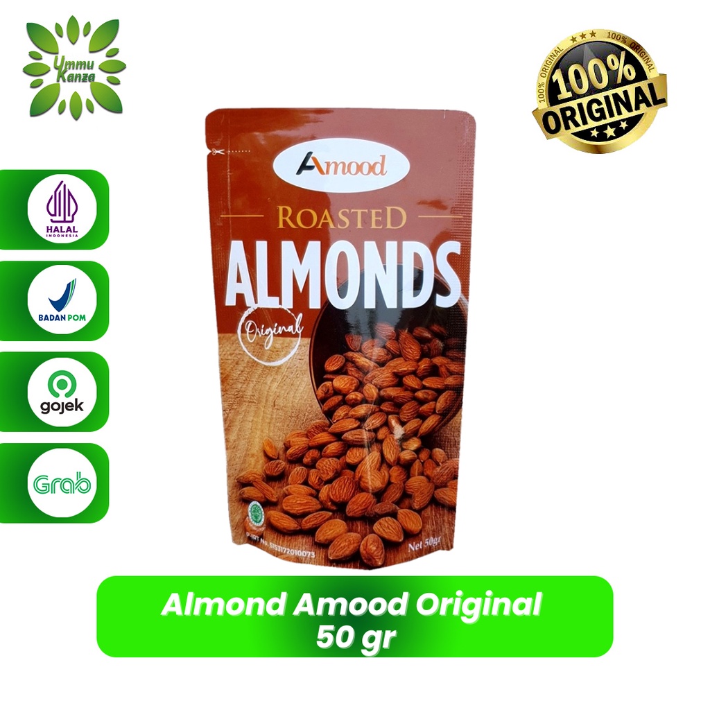 

Almond Amood - Kacang Almond - 50 gr
