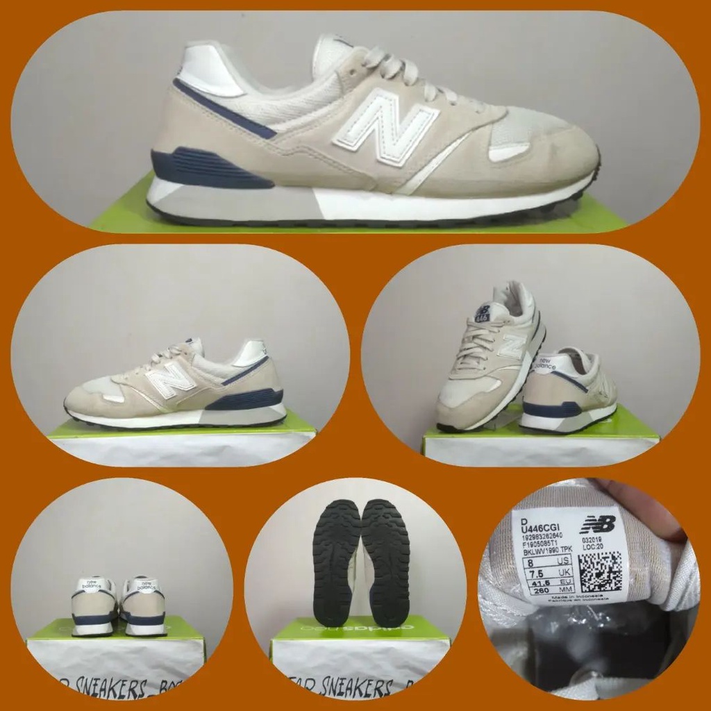 NB 446 CLASIC PRELOVED /SECOND BRANDED