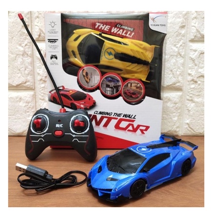 mobil rc stunt climbing wall | mainan mobil remot bisa jalan didinding
