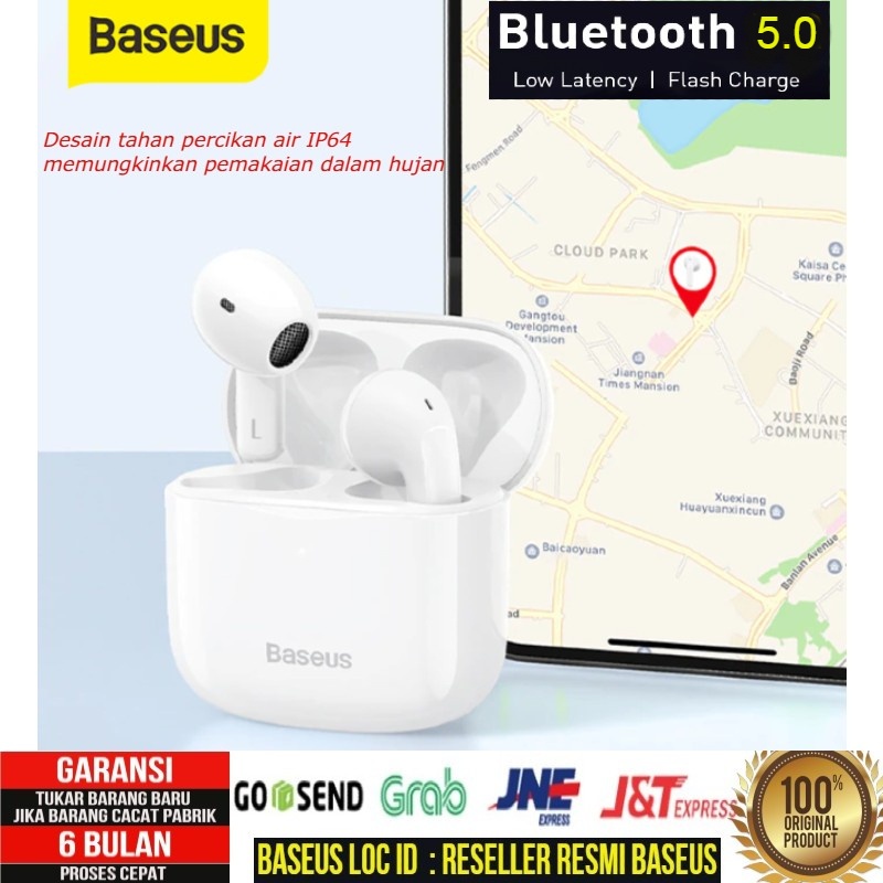 Baseus Bowie E3 True Wireless Bluetooth Earphone Earbuds