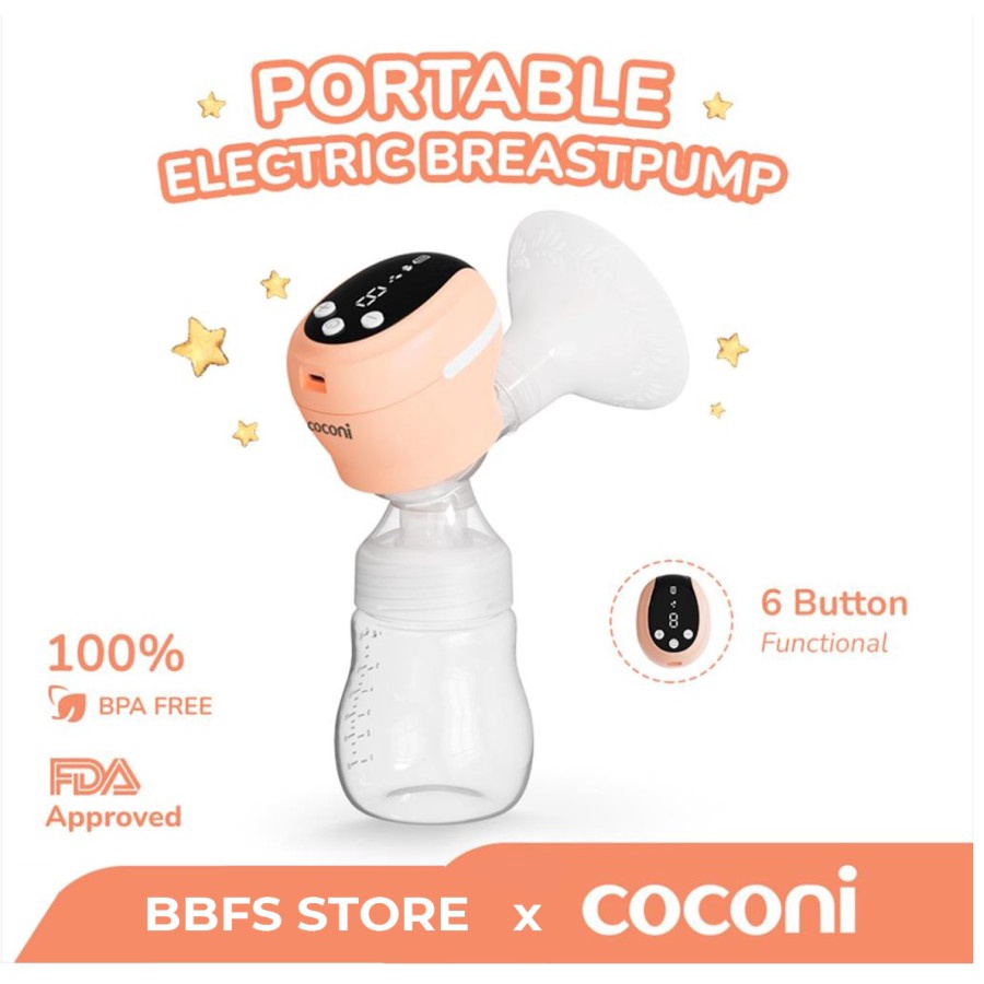 COCONI Portable Electric Breastpump | Pompa Asi Elektrik