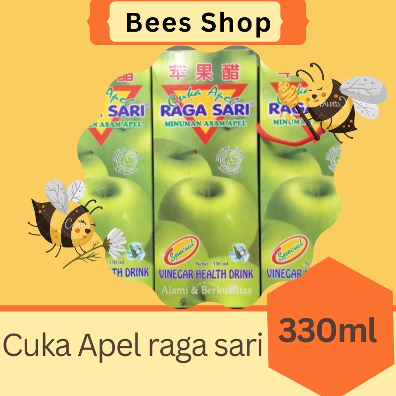 

Cuka Apel Raga Sari Special 330ml ASLI (Kemasan Baru)