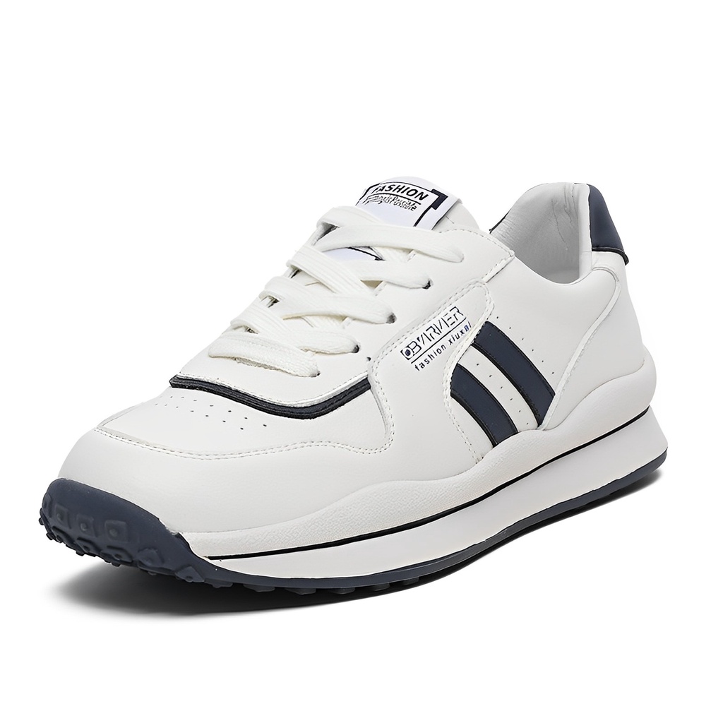 Muzy Sepatu Putih Wanita Sepatu Tali Sepatu Sneakers WK113