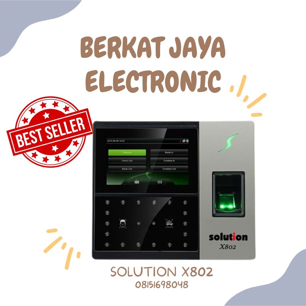 Mesin Absensi Solution X-802