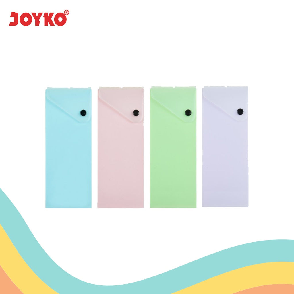 

TEMPAT PENSIL PLASTIK JOYKO 0719 PASTEL (1 PCS)