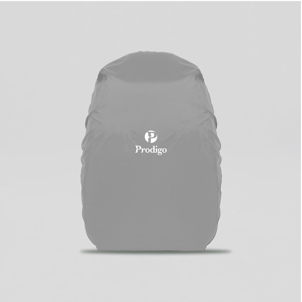 Prodigo * Rain Cover Bag Onrust All Varian | Cover Tas Waterproof I Sarung Tas Anti Air I Jas Hujan Tas Ransel Backpack I Raincoat Bag Premium-Abu Motif 1