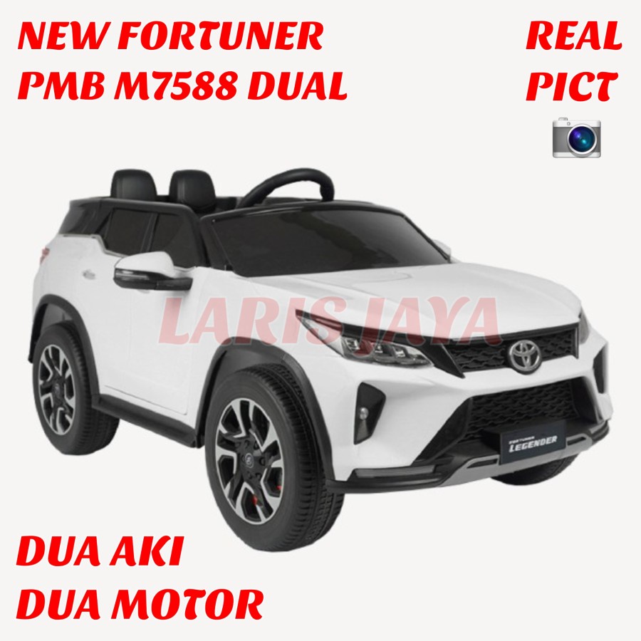 Mobilan aki anak pmb m7588 dual terbaru mobil aki anak fortuner m-7588