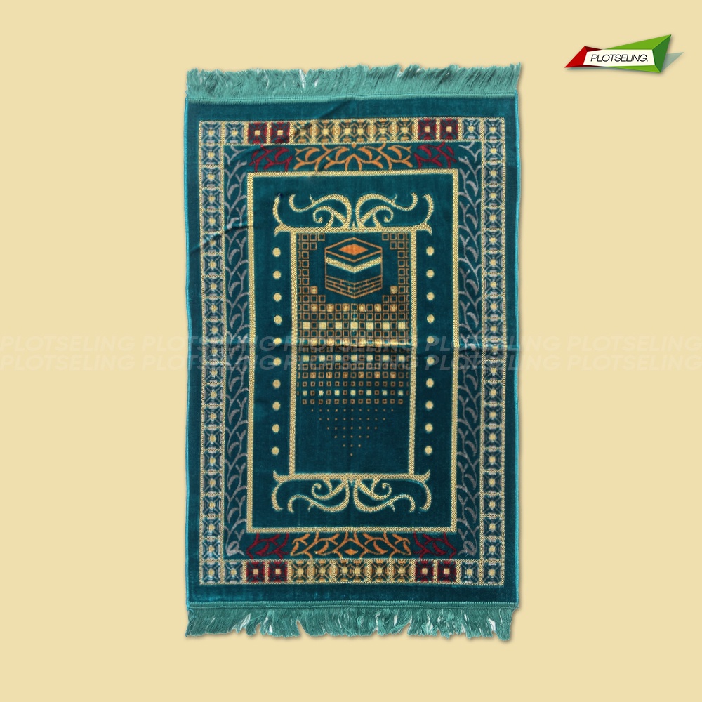 Sejadah Turkey Besar Dewasa AZAD HARMONY Ukuran 68 x 110 cm Sajadah Traveling Motif Sholat Hari Raya Sajadah Haji Umroh