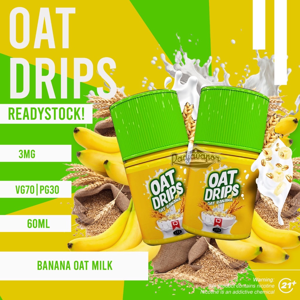 LIQUID NEW OAT DRIPS V3 BANANA MILK CEREAL 60ML