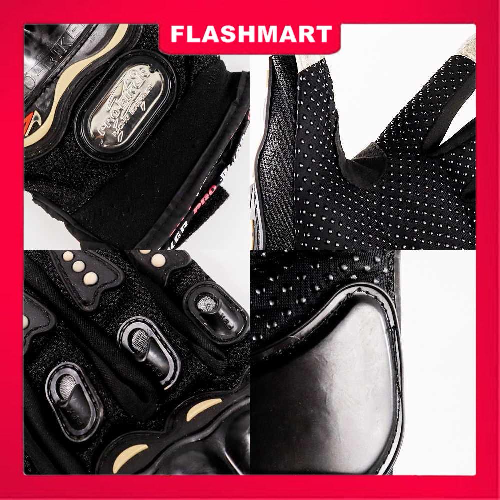 Murah Lebay Flashmart PRO-BIKER Sarung Tangan Motor Sporty Glove Touchscreen - MCS-01C