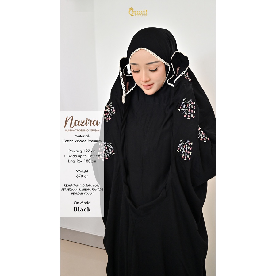 NAZIRA MUKENA TERUSAN By QUAIL HIJAB