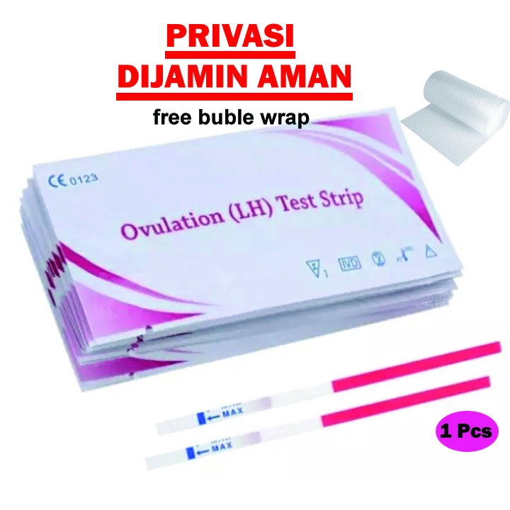 Alat Tes Ovulasi Masa Subur Kesuburan Wanita LH Tespek Strip Ovulation Test