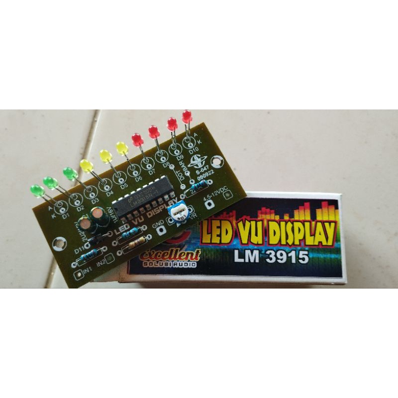LED VU display lm 3915