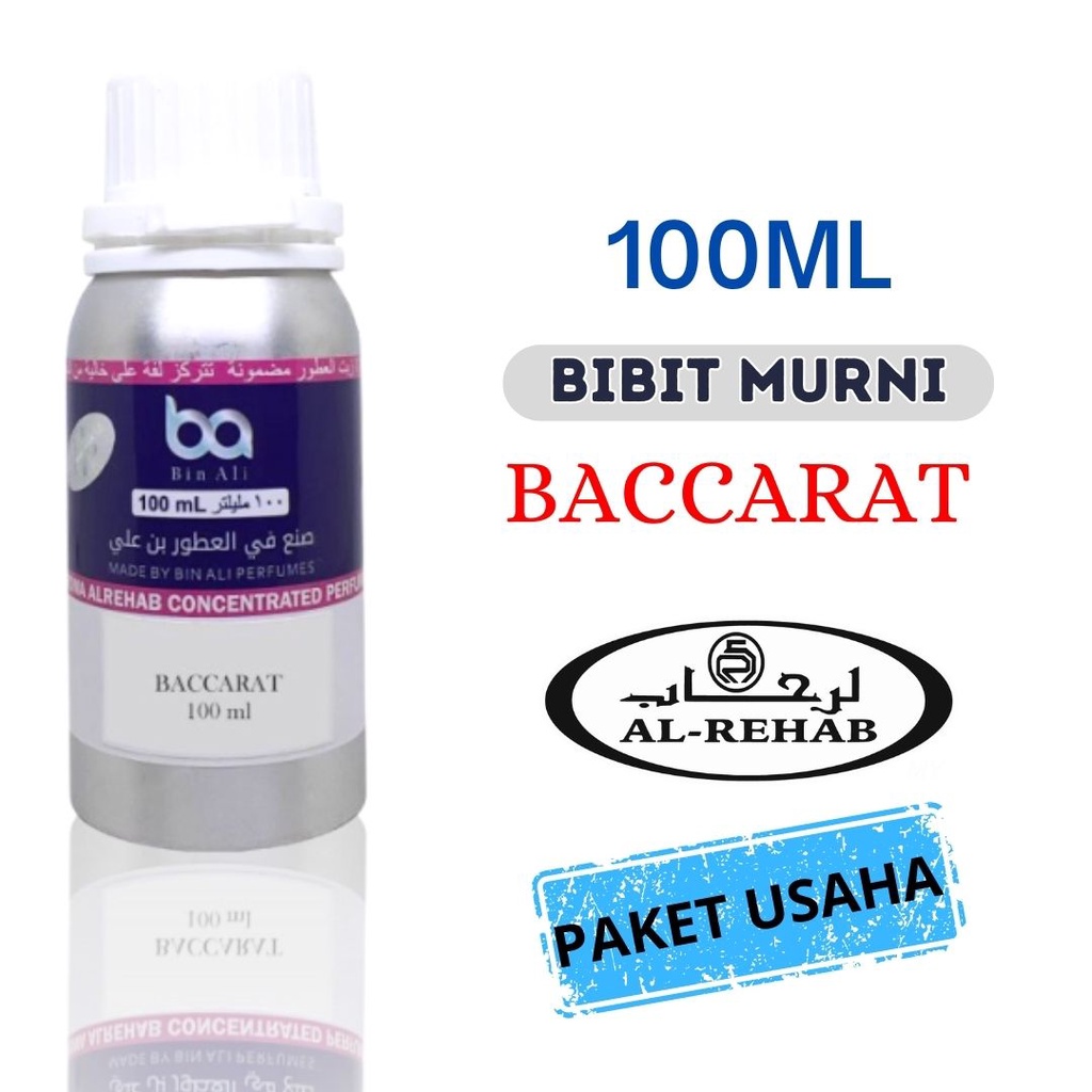 BIBIT MURNI // PARFUM BACCARAT // 100ML SEGEL PABRIK // BY KEVA