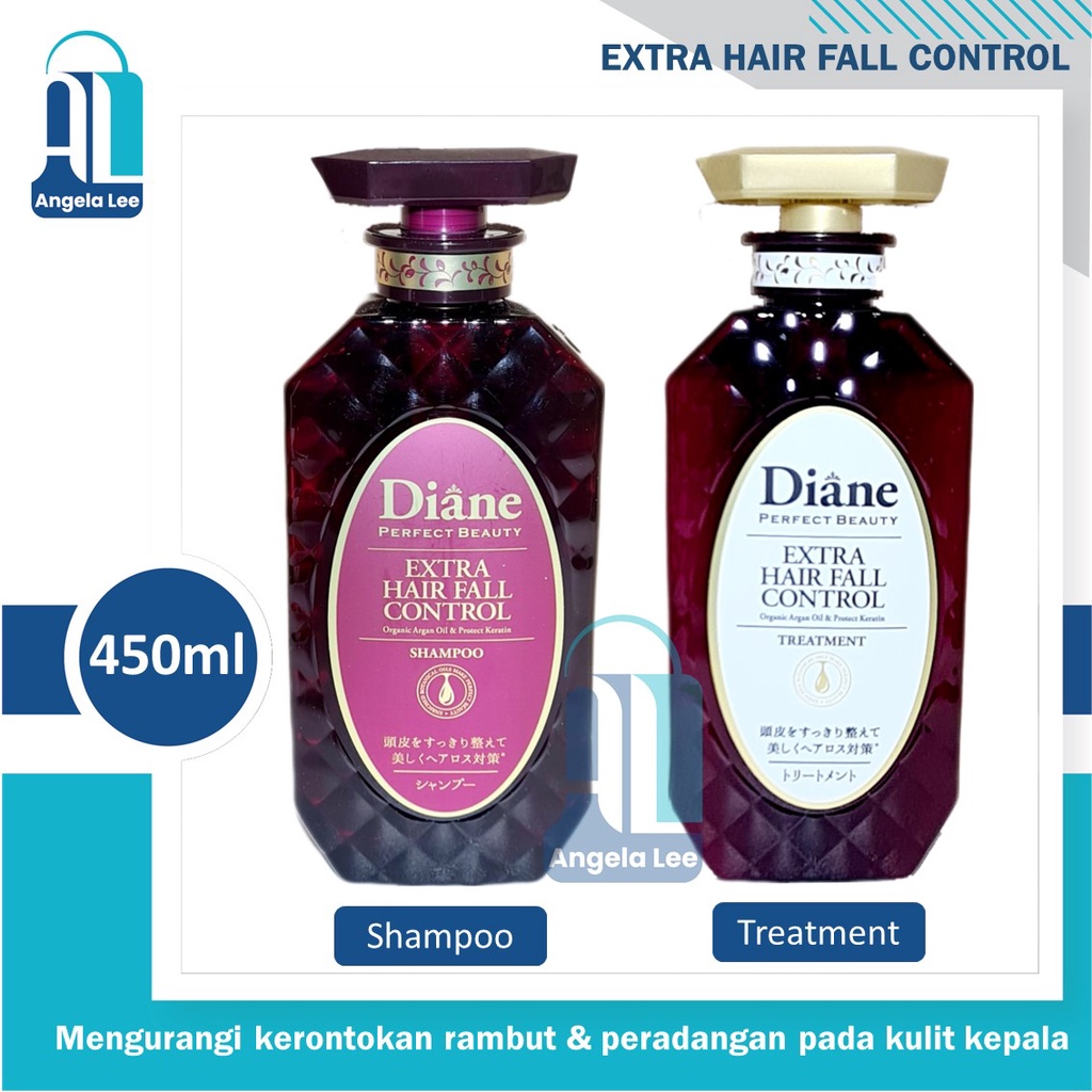 Shampoo Organik Moist Diane Treatment Japan Rambut Rusak Kusut Rontok - Volume&amp;Scalp, Shampoo