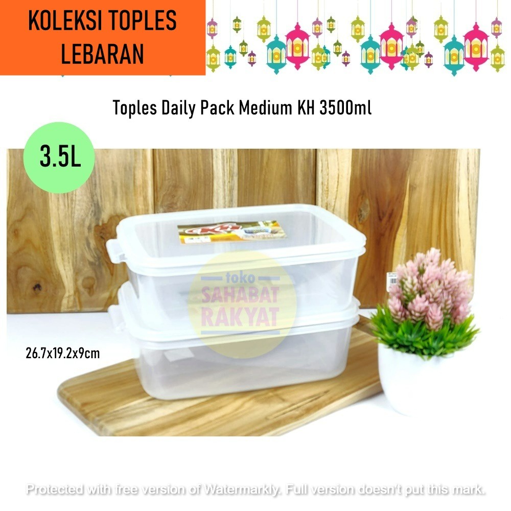 RML711Z Toples Segi Daily Pack Medium KH 3500ml