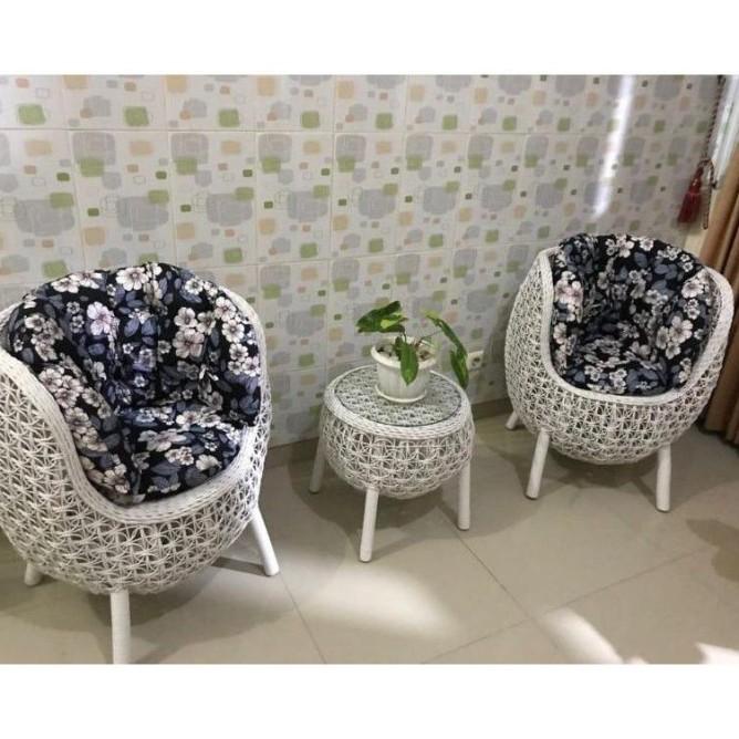 Kursi Teras Brekele Rotan Sintetis